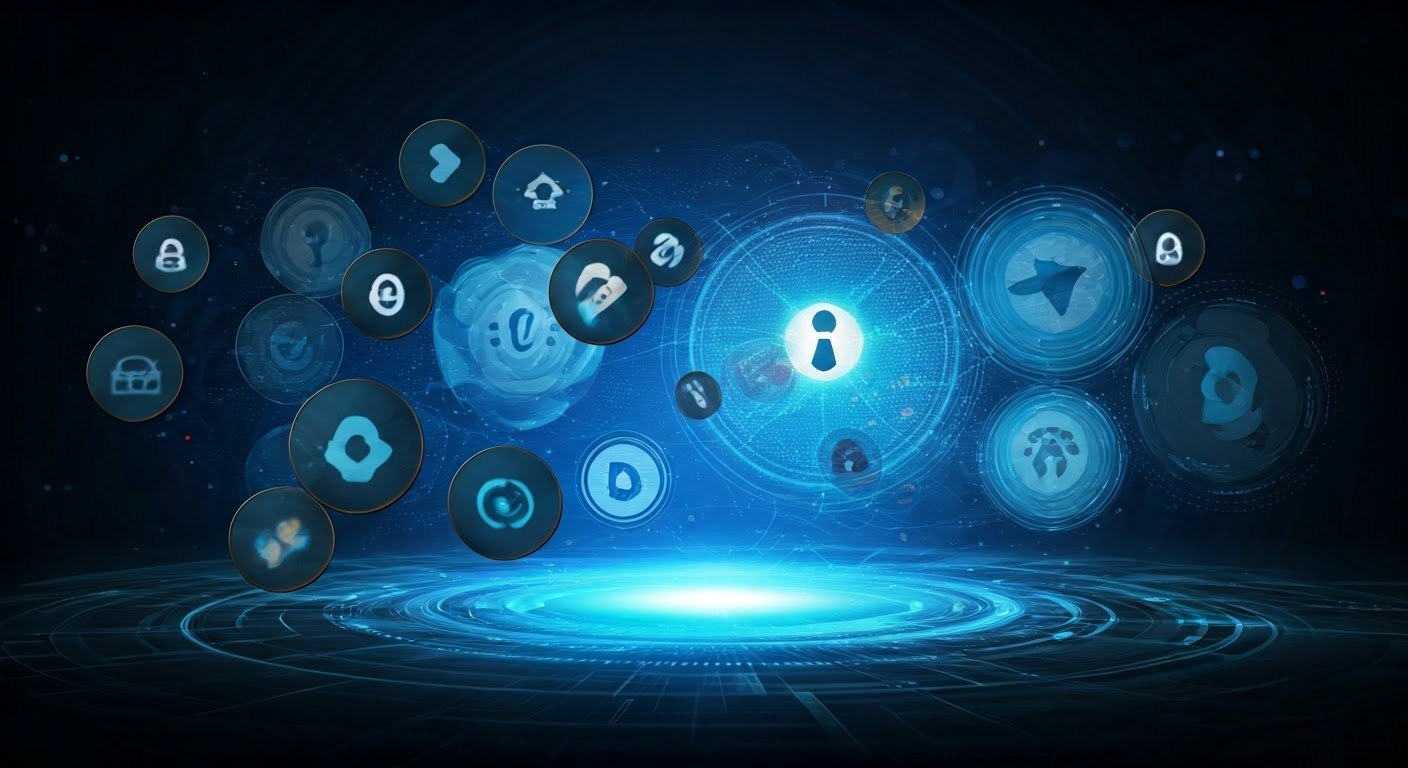 Logos of password manager extensions